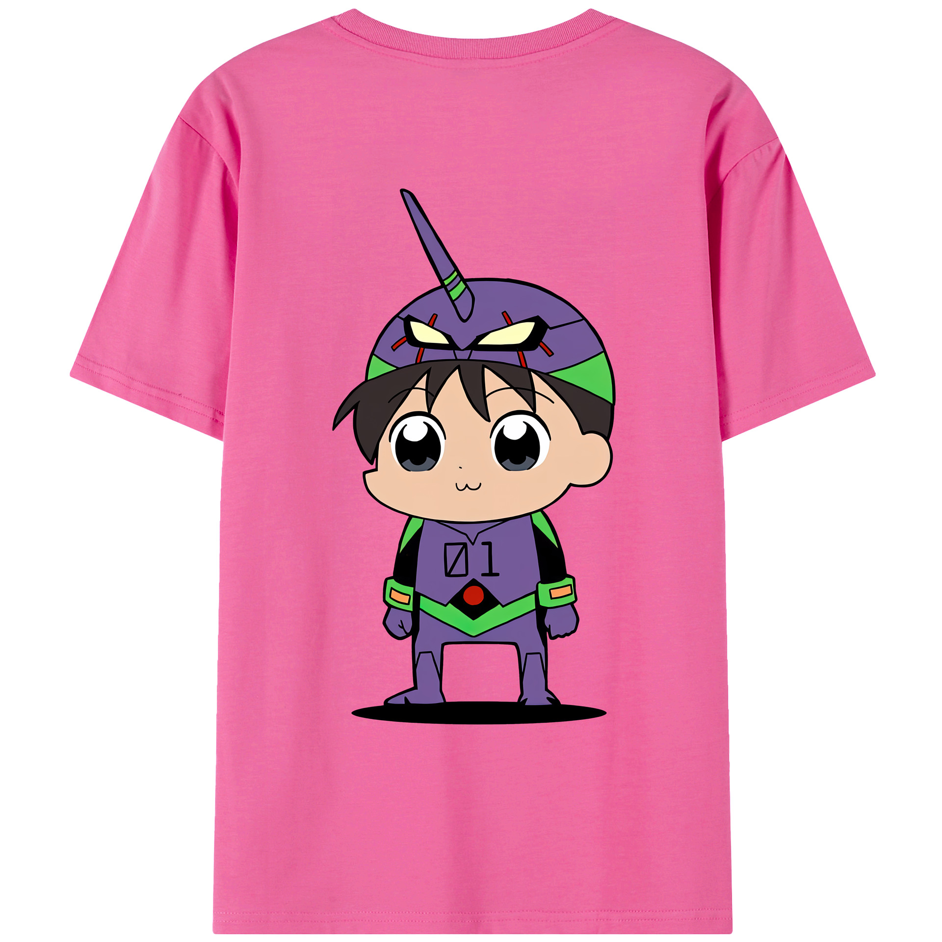 （画像用） EVA 新世紀エヴァンゲリオン レディース半袖Tシャツ(バックプリント)